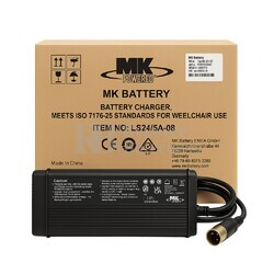 Cargador 24V 5A MK LS24/5 | para bateras MK M45-12 SLD M